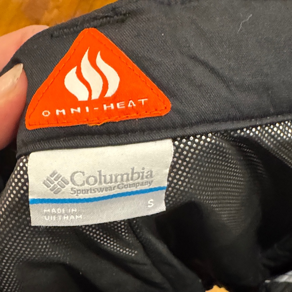 Columbia Black Omni-Heat snow ski pants